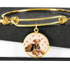 Airedale Terrier Print Luxury Bangle-Free Shipping