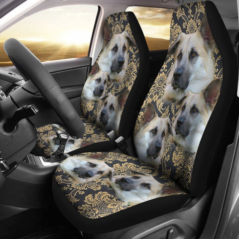 Cute Chinook Dog Print Car Seat Covers-Free Shipping