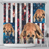Bullmastiff Dog Print Shower Curtain-Free Shipping