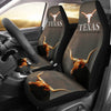 Texas Longhorn Cattle (Cow) Print Car Seat Covers-Free Shipping