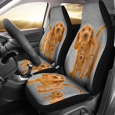 Basset Fauve de Bretagne Dog Print Car Seat Covers-Free Shipping
