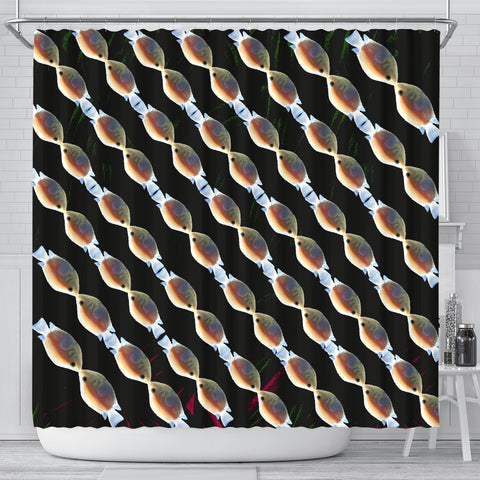 Kissing Gourami Fish Print Shower Curtains-Free Shipping