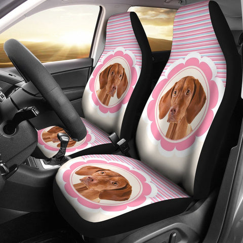 Cute Vizsla Dog Print Car Seat Covers-Free Shipping