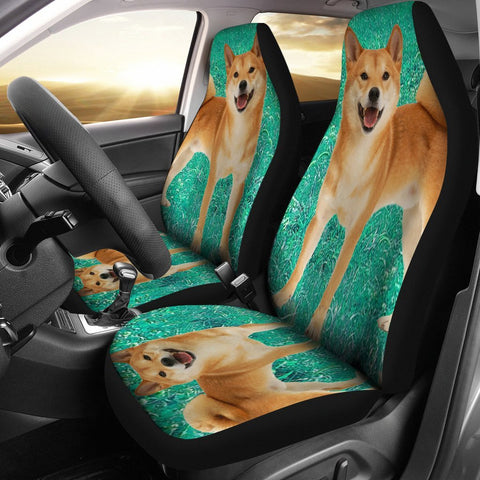 Shiba Inu Dog Print Car Seat Covers- Free Shipping