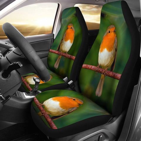 Lovely Robin Bird Print Car Seat Covers-Free Shipping