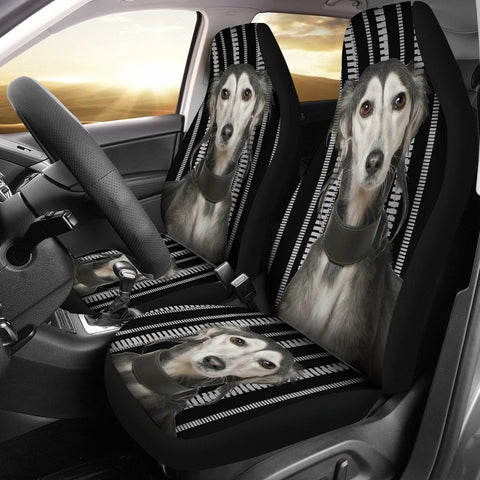 Saluki Dog Print Car Seat Covers-Free Shipping