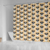 Miniature Schnauzer Dog Pattern Print Shower Curtains-Free Shipping