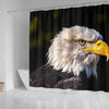White Tailed Eagle Bird Print Shower Curtains-Free Shipping