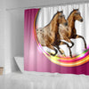Appaloosa Horse Print Shower Curtain-Free Shipping