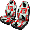 Devon Rex Cat Patterns Print Car Seat Covers-Free Shipping