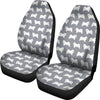 Samoyed Dog Pattern Print Car Seat Covers-Free Shipping
