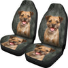 Border Terrier Print Car Seat Covers-Free Shipping