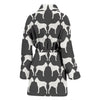 Cane Corso Dog Pattern Print Women's Bath Robe-Free Shipping