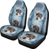 Spanish Water Dog Print Car Seat Covers-Free Shipping