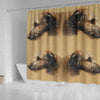Amazing Irish Wolfhound Print Shower Curtain-Free Shipping