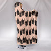 Doberman Pinscher Dog Pattern Print Hooded Blanket-Free Shipping
