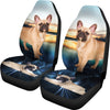 French Bulldog Print Car Seat Covers- Free Shipping