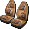 Lovely Redbone Coonhound Print Car Seat Covers-Free Shipping