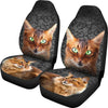 Lovely Somali Cat Print Car Seat Covers- Free Shipping