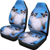 Lovely Snowshoe Cat Print Car Seat Covers-Free Shipping