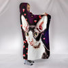 Cornish Rex Cat Love bubbles Print Hooded Blanket-Free Shipping
