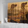 Dachshund Print Shower Curtains-Free Shipping