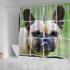 French Bulldog Spread Print Shower Curtains-Free Shipping