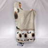 Himalayan guinea pig Print Hooded Blanket-Free Shipping