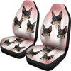 Toy Fox Terrier Dog Print Car Seat Covers-Free Shipping