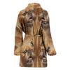 Amazing Brussels Griffon Dog Print Women's Bath Robe-Free Shipping