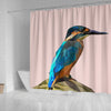 HummingBird Vector Art Print Shower Curtains-Free Shipping