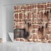 Australian Silky Terrier Print Shower Curtains-Free Shipping