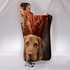 Wirehaired Vizsla Print Hooded Blanket-Free Shipping
