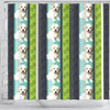 Shih-poo Dog Print Shower Curtain-Free Shipping