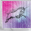 Amazing Unicorn Print Shower Curtain-Free Shipping