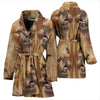 Amazing Brussels Griffon Dog Print Women's Bath Robe-Free Shipping