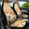 Cute Pembroke Welsh Corgi Dog Print Car Seat Covers- Free Shipping