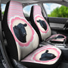 Belted Galloway Cattle (Cow) Print Car Seat Covers-Free Shipping
