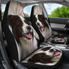 Border Collie Dog Print Car Seat Covers-Free Shipping