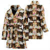 American Bobtail Cat Pattern Print Women's Bath Robe-Free Shipping