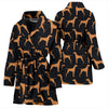 Amazing Vizsla Dog Pattern Print Women's Bath Robe-Free Shipping