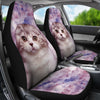 Cute Scottish Fold Cat Print Car Seat Covers-Free Shipping