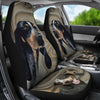 Bluetick Coonhound Print Car Seat Covers- Free Shipping