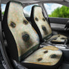 Golden Retriever Puppy Art Print Car Seat Covers-Free Shipping