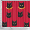 Cute Bombay cat Print Shower Curtain-Free Shipping