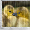 Cute Baby Duck Bird Print Shower Curtains-Free Shipping
