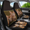 Abyssinian cat Print Car Seat Covers-Free Shipping