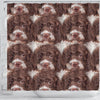 Lagotto Romagnolo Dog Print Shower Curtain-Free Shipping