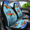 Neon Tetra Fish Print Car Seat Covers-Free Shipping
