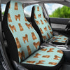 Cute Chow Chow Dog Pattern Print Car Seat Covers-Free Shipping
